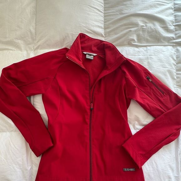 Merrill Women’s Size Medium Zipper Jacket. Red - Picture 3 of 10